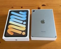 iPad mini 第7世代 128GB ブルー ジャンク 液晶不良 外部出力可 - メルカリ