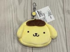 ポムポムプリン リール付き フェイス型パスケース &ポーチのサムネイル