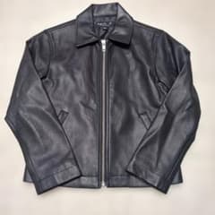 極美品 agnès b.ENFANT フェイクレザージャケット - メルカリ