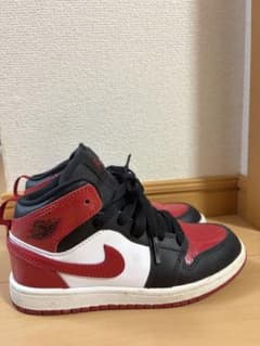 NIKE AIR JORDAN 1 MID キッズ スニーカー 19cmのサムネイル