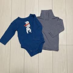 baby GapロンパースとUNIQLOヒートテック 90cmのサムネイル