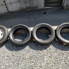 165 60R 14 ダンロップ夏タイヤ 3本とオマケに1本のサムネイル