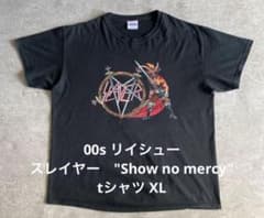 レア SLAYER Show No Mercy 公式プロモ Tシャツ XL - メルカリ