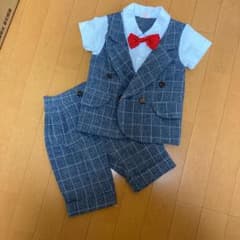 男の子 フォーマル スーツ　100サイズ　半袖のサムネイル