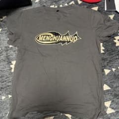 MENGHUANNUO クルーネック Tシャツ グレーのサムネイル