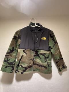 THE NORTH FACE フリースジャケット カモフラ130 中古品