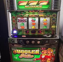 美品ジャグラーガールズ実機コイン不要機付きのサムネイル