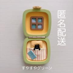 Thumb Cat サムキャット ガチャガチャ すやすやグリーン ③のサムネイル
