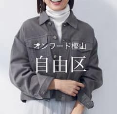 自由区【洗える】ウスカルデニム襟付き ジャケット - メルカリ