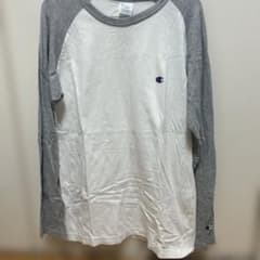Champion 七分・長袖カットソー ホワイト/グレーのサムネイル