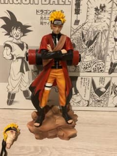 NARUTO うずまきナルト 仙人モード フィギュア ガレージキット 2ヘッド