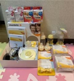 美品　メデラ　搾乳機　電動搾乳機　スイング　手動搾乳機　カーム　哺乳瓶　その他のサムネイル