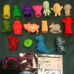 単色ミニソフビ 17体まとめ売り インディーズ 墓場の画廊 one up アート 単色ミニソフビ 17体まとめ売り インディーズ 墓場の画廊 one up