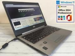 富士通 LIFEBOOK U745/M 14型 薄い/Office/Win11 - メルカリ