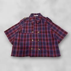【jouetie】チェック柄ショートスリーブシャツ【美品】のサムネイル