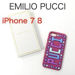 H8067A◾️エミリオプッチ iPhone 7/8 ソフトシリコンケース箱付