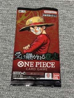 未開封 ワンピースカード 受け継がれる意志 1パックのサムネイル