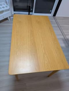 三栄コーポレーション チェルシー ダイニングテーブル 120×75 三栄コーポレーション チェルシー ダイニングテーブル 120×75 - メルカリ