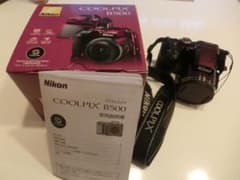 【ほぼ未使用】 Nikon COOLPIX B500 PLUMのサムネイル