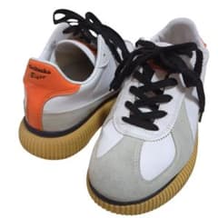 미품!Onitsuka Tiger 스니커 화이트/오렌지