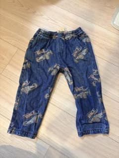 Konges Sløjd レーシングカー柄 デニムパンツ 2Yのサムネイル