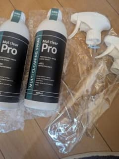 Mol clear Pro 防カビ洗剤 480ml 2本セットのサムネイル