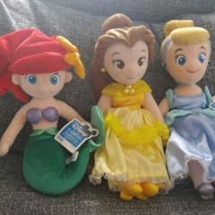 ディズニープリンセス　ぬいぐるみセットのサムネイル