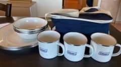 コールマン エナメルディッシュウェアセットのサムネイル