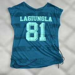 LAGIUNGLA 81 半袖Tシャツ ブルー系 サイズMのサムネイル