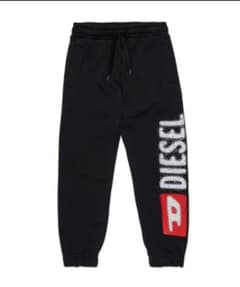 DIESEL ブラック スウェットパンツのサムネイル