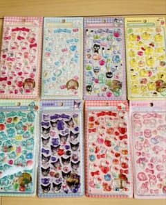 ボンボンドロップシールサンリオ8枚セットのサムネイル