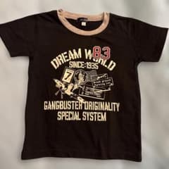 ZIP GUN 半袖Tシャツ 120cm ブラック キッズのサムネイル