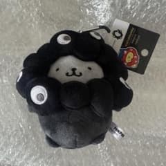 万博 ポムポムプリン ミャクミャク カラビナ 黒 - メルカリ