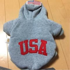 犬 パーカー USA☆のサムネイル