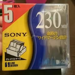 ソニー MOディスク  230MB  5枚入のサムネイル