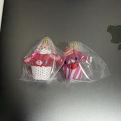 カップケーキ マスコット キーホルダー 2個セットのサムネイル