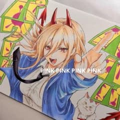 B5 手描きイラスト チェンソーマン パワー ファンアート 原画 - メルカリ