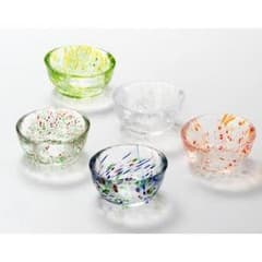 ガラス器  新品  木箱付きのサムネイル