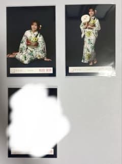 櫻坂46 松田里奈　生写真　2025年浴衣　直筆 櫻坂46 松田里奈 生写真 2026年浴衣衣装 - メルカリ