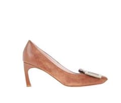 ROGER VIVIER スエードレザー切替 ヒール7cm サイズ34 未使用品のサムネイル