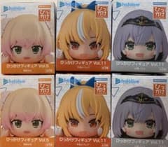hololive ホロライブ ひっかけフィギュア 6個セット - メルカリ