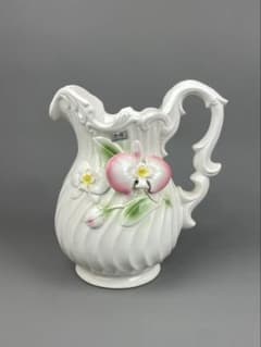 【古伊万里】染付 松竹梅唐草文 輪花小皿（江戸中期/宝暦年間）1760〜1790 古伊万里】染付 松竹梅唐草文 輪花小皿（江戸中期/宝暦年間）1760