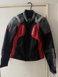 KOMINE メッシュバイクジャケット 黒/赤/灰 KOMINE メッシュバイクジャケット JP WLブラック/レッド未使用 - メルカリ