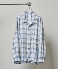 ANCELLM × WISM 別注 OMBRECHECK SHIRT size1のサムネイル