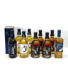 未開栓 ウイスキー まとめ売り 9本セット サントリー 知多 富士山麓 等