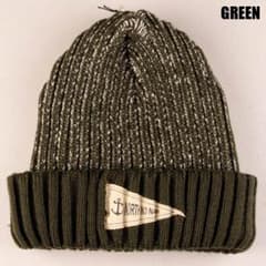 NORTH NO NAME navy nit cap カラーグリーンのサムネイル