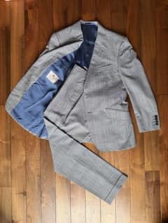 【超美品】HACKETT LONDONグレンチェックセットアップスーツM〜L相当 超美品】HACKETT LONDONグレンチェックセットアップスーツM〜L相当