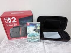 Nintendo Switch2 本体 延長保証付 ゼルダの伝説 本体ケース付のサムネイル
