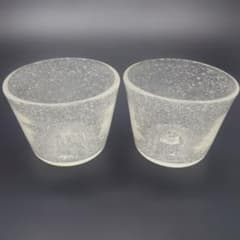 【倉敷ガラス】小谷眞三作 吹きガラス 小鉢 ２客セット（2） 倉敷ガラス】小谷眞三作 吹きガラス 小鉢 2客セット（2） - メルカリ