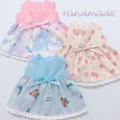 メルちゃん ハンドメイド ワンピース 3枚セットのサムネイル